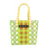 マルニ トートバッグ バスケットバッグ かごバッグ カゴ ロゴタグ レディース MARNI M00178M00IW 536 L.GREEN YELLOW