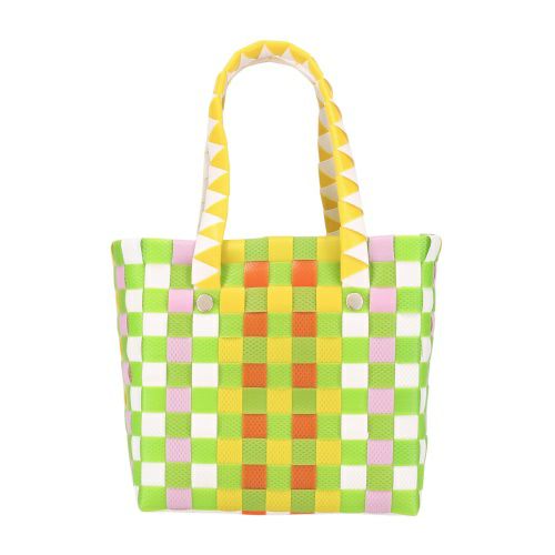 マルニ トートバッグ バスケットバッグ かごバッグ カゴ ロゴタグ レディース MARNI M00178M00IW 536 L.GREEN YELLOW