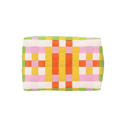 マルニ トートバッグ バスケットバッグ かごバッグ カゴ ロゴタグ レディース MARNI M00178M00IW 536 L.GREEN YELLOW