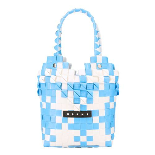 マルニ トートバッグ バスケットバッグ かごバッグ カゴ ロゴタグ レディース MARNI M00637 0M848