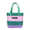 マルニ トートバッグ バスケットバッグ かごバッグ カゴ ロゴタグ レディース MARNI M00816MW81F 535 GREEN