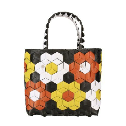 マルニ トートバッグ バスケットバッグ かごバッグ カゴ ロゴタグ