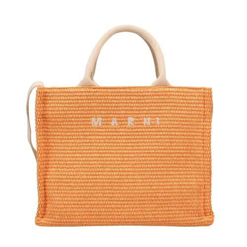 マルニ トートバッグ かごバッグ カゴ レディース オレンジ MARNI SHMP0077U0 P3860 00R30