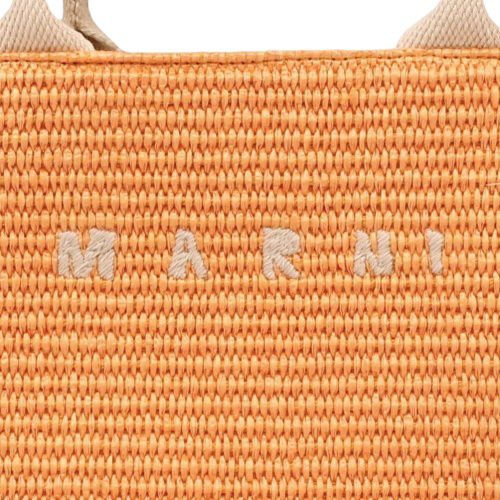 マルニ トートバッグ かごバッグ カゴ レディース オレンジ MARNI SHMP0077U0 P3860 00R30