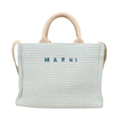 マルニ トートバッグ かごバッグ カゴ レディース ブルー MARNI SHMP0077U0 P3860 00V18