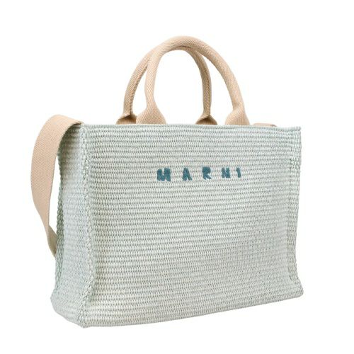 マルニ トートバッグ かごバッグ カゴ レディース ブルー MARNI SHMP0077U0 P3860 00V18