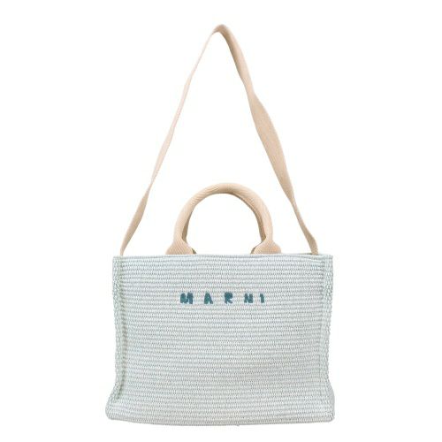 マルニ トートバッグ かごバッグ カゴ レディース ブルー MARNI SHMP0077U0 P3860 00V18