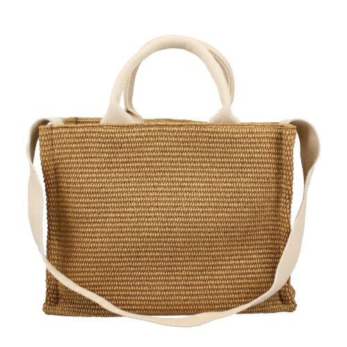 マルニ トートバッグ かごバッグ カゴ レディース ブラウン MARNI SHMP0077U0 P3860 Z0R42 RAW SIENNA NATURAL