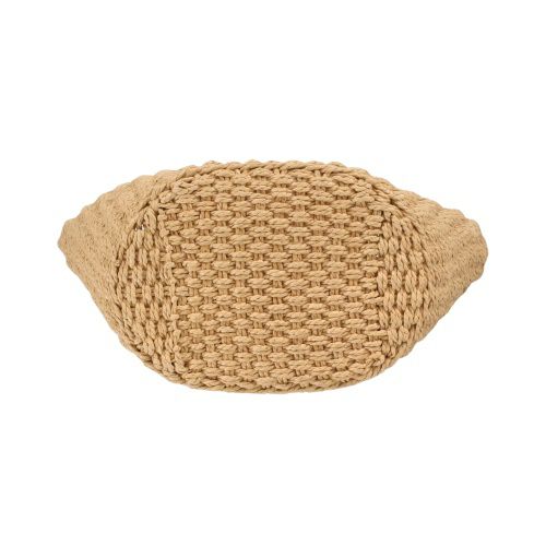 コーチ トートバッグ レディース ストロー トート ブラウン COACH CQ785 B4TXI B4 DARK NATURAL ブラス ダークナチュラル