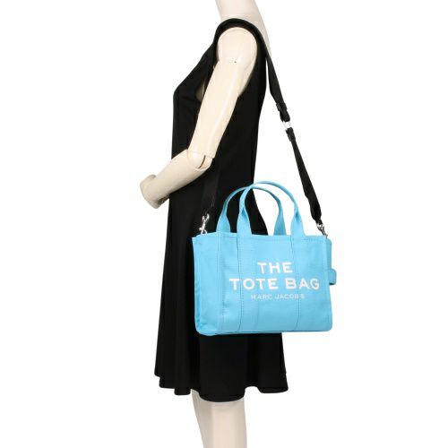 マークジェイコブス トートバッグ レディース ザ キャンバス トート バッグ スモール ブルー Marc Jacobs M0016493 470 AQUA