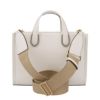 マイケルコース トートバッグ レディース GIGI エンパイアロゴ ホワイト MICHAEL KORS 30R4G3GM5L 085 OPTIC WHITE