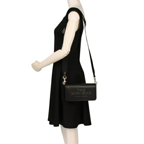 マークジェイコブス ショルダーバッグ レディース ザ レザー ミニ バッグ ブラック Marc Jacobs 2S4SMN080S02 001 BLACK