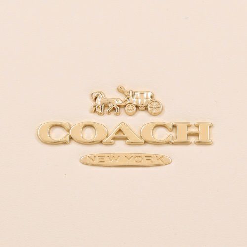 コーチ アウトレット トートバッグ レディース シグネチャー ベージュ COACH OUTLET CR121 IMWQJ チョーク ライトサドル