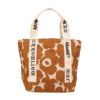 マリメッコ トートバッグ レディース ブラウン marimekko 092459 878 BROWN