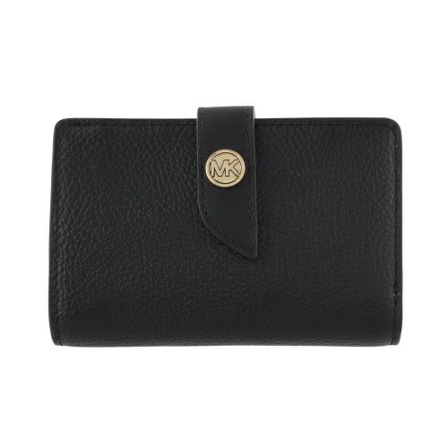 マイケルコース 二つ折り財布 レディース ブラック MICHAEL KORS 34H1G0KE6L 001 BLACK