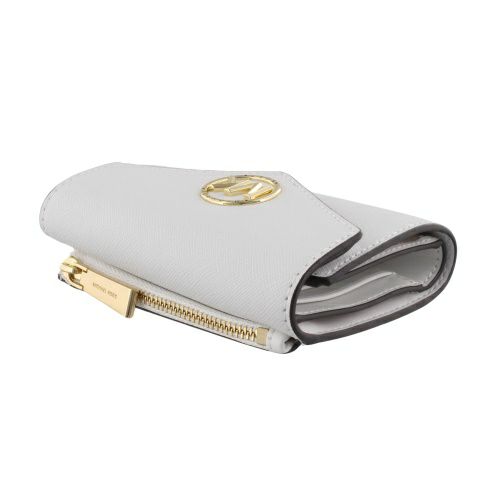 マイケルコース 三つ折り財布 レディース ホワイト MICHAEL KORS 34S1GNME6L 085 OPTIC WHITE