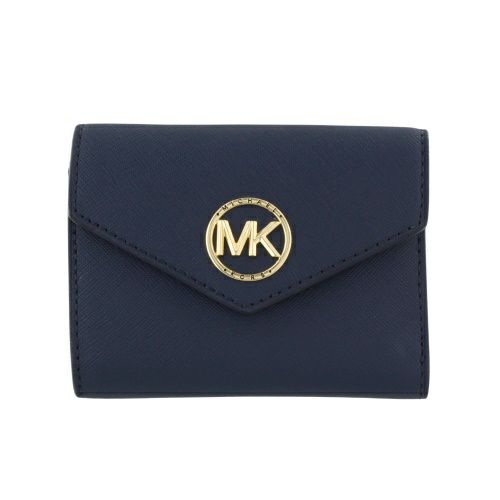 マイケルコース 三つ折り財布 レディース ネイビー MICHAEL KORS 