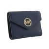 マイケルコース 三つ折り財布 レディース ネイビー MICHAEL KORS 34S1GNME6L 406 NAVY