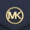 マイケルコース 三つ折り財布 レディース ネイビー MICHAEL KORS 34S1GNME6L 406 NAVY