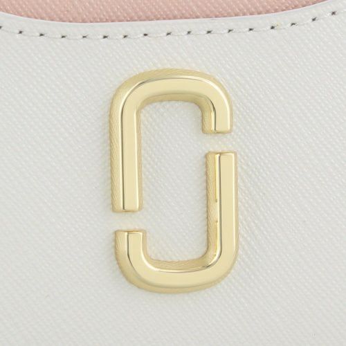 マークジェイコブス 二つ折り財布 レディース ザ ユーティリティ スナップショット コンパクト ウォレット ミニ ピンク Marc Jacobs 2F3SMP062S07 695 ROSE MULTI