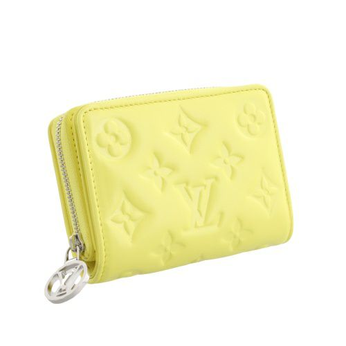 ルイヴィトン 二つ折り財布 レディース モノグラム ポルトフォイユ・ルー イエロー LOUIS VUITTON M83210 イエロー