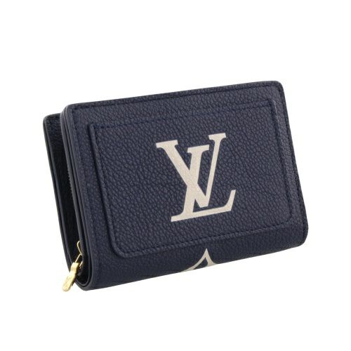 ルイヴィトン 二つ折り財布 レディース モノグラム アンプラント  