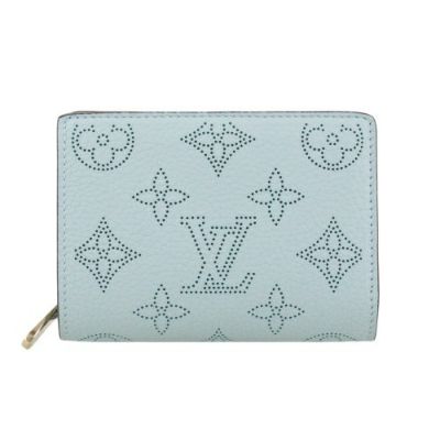 ルイヴィトン 長財布 レディース マヒナ ジッピー・ウォレット ブルー LOUIS VUITTON M83489 ミネラル ブルー | GINZA  LoveLove（ラブラブ）