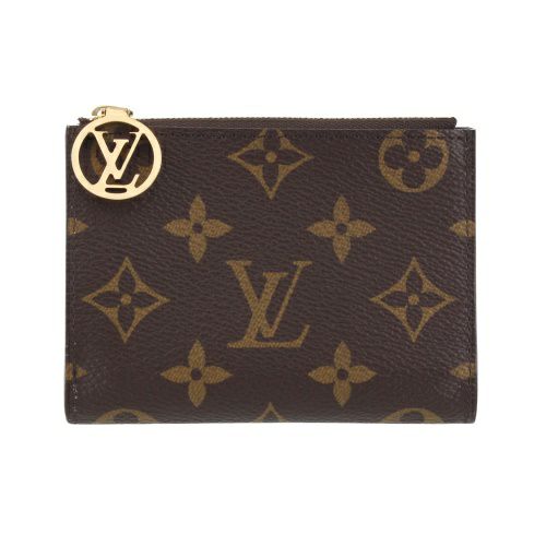 ルイヴィトン 二つ折り財布 レディース モノグラム ポルトフォイユ・リサ ブラウン LOUIS VUITTON M83605 ブルーオランプ |  GINZA LoveLove（ラブラブ）