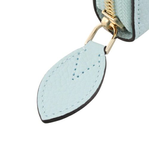 ルイヴィトン 長財布 レディース マヒナ ジッピー・ウォレット ブルー  