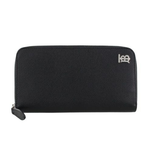 バーバリー 長財布 メンズ グレイニーレザー TBラウンドジップ  