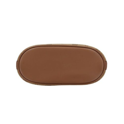 コーチ アウトレット ショルダーバッグ レディース シグネチャー ブラウン COACH OUTLET CR154 IME74 カーキ サドル2