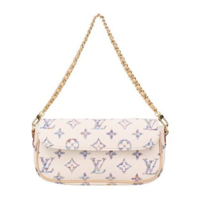 ルイヴィトン ショルダーバッグ レディース モノグラム ウォレット オン チェーン・アイビー ホワイト LOUIS VUITTON M83499  アルチカラー ホワイト | GINZA LoveLove（ラブラブ）