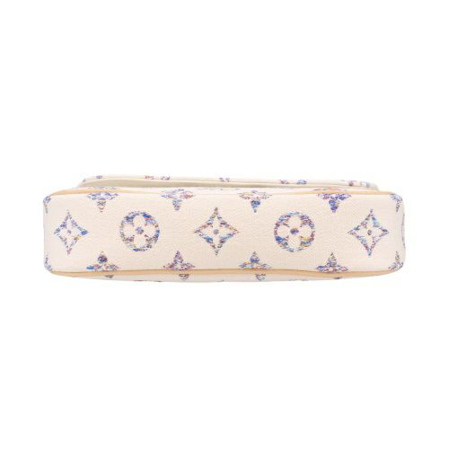 ルイヴィトン ショルダーバッグ レディース モノグラム ウォレット オン チェーン・アイビー ホワイト LOUIS VUITTON M83499 アルチカラー ホワイト