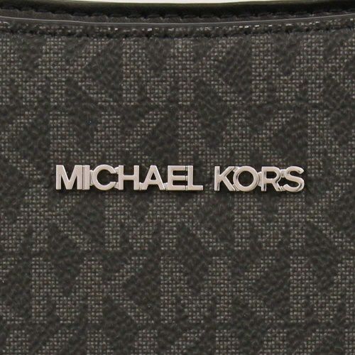 マイケルコース ショルダーバッグ レディース MK シグネチャー ジェット セット トラベル スモール クロスボディ ブラック MICHAEL  KORS 35S4STVC5B BLACK