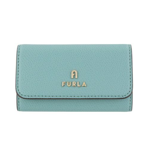 フルラ キーケース レディース カメリア CAMELIA KEYCASE ブルー FURLA WR00436 ARE000 2718S ZEFIRO  BALLERINA i int | GINZA LoveLove（ラブラブ）