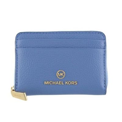 マイケルコース コインケース レディース ジェット セット チャーム スモール ジップ アラウンド ブルー MICHAEL KORS 34S1GT9Z1L 457