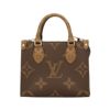 ルイヴィトン ハンドバッグ ショルダーバッグ レディース モノグラム オンザゴー BB ブラウン LOUIS VUITTON M46839