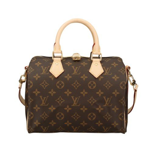 ルイヴィトン ハンドバッグ ショルダーバッグ レディース モノグラム スピーディ・バンドリエール 25 ブラウン LOUIS VUITTON M46977