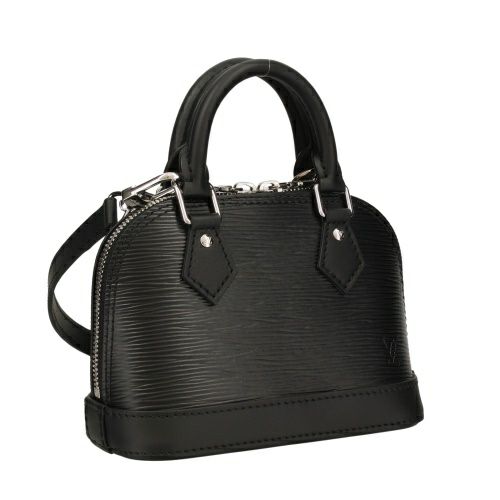 ルイヴィトン ハンドバッグ ショルダーバッグ レディース ナノ・アルマ ブラック LOUIS VUITTON M81945 ノワール