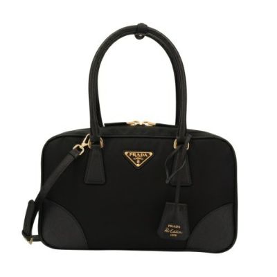 プラダ PRADA ハンドバッグ ショルダー レディース ブラック 1BB092 T2O UVL F0002 NERO | GINZA  LoveLove（ラブラブ）