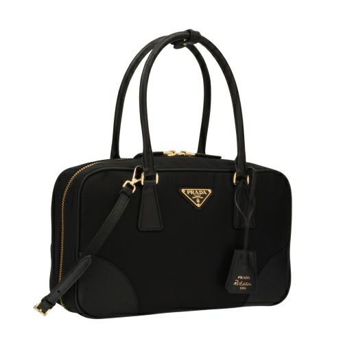 プラダ ハンドバッグ ショルダーバッグ レディース TESSUTO SAFFIANO ブラック PRADA 1BB115 V TOO R064 F0002 NERO