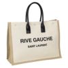 サンローラン トートバッグ メンズ レディース RIVE GAUCHE リヴ ゴーシュ ベージュ SAINT LAURENT PARIS 509415 FAAVU 9054