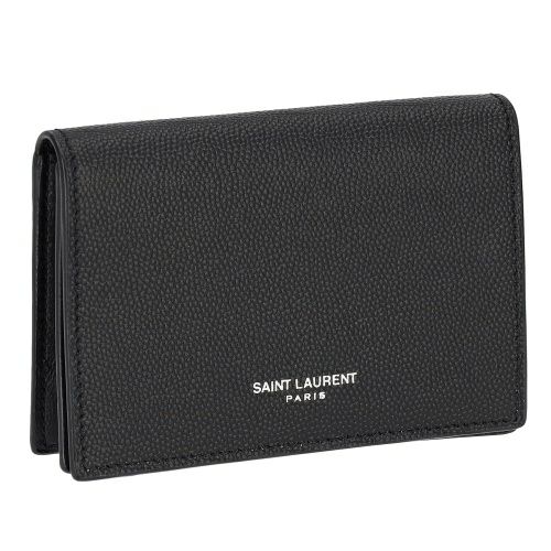 サンローラン カードケース 名刺入れ メンズ ブラック SAINT