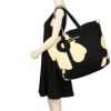 マリメッコ トートバッグ  ウニッコ PERUSKASSI JUHLA ブラック marimekko 090567 920 BLACK/LIGHT YELLOW