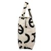 マリメッコ トートバッグ  CANVAS BAGS LOGO ホワイト marimekko 090591 890 OFF WHITE  BLACK