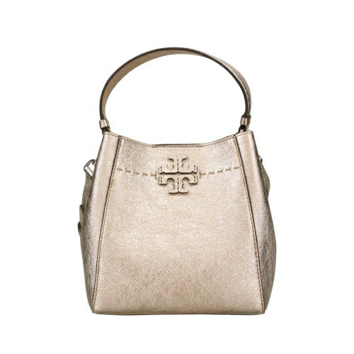 トリーバーチ ショルダーバッグ レディース マックグロー McGraw Metallic Small Bucket Bag ゴールド TORY  BURCH 152364 272 Gold | GINZA LoveLove（ラブラブ）