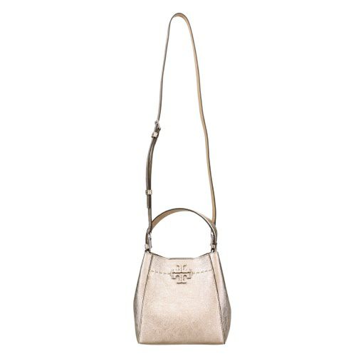トリーバーチ ショルダーバッグ レディース マックグロー McGraw Metallic Small Bucket Bag ゴールド TORY BURCH 152364 272 Gold