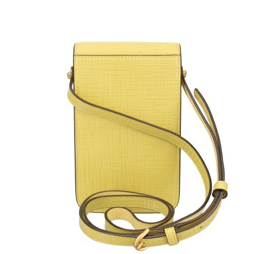 トリーバーチ ショルダーバッグ レディース ロビンソン Robinson Spazzolato Phone Crossbody イエロー TORY  BURCH 158824 700 Pale Butter