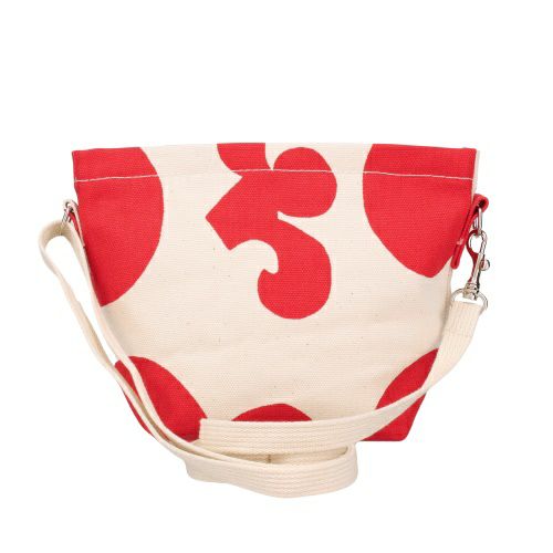 マリメッコ ショルダーバッグ レディース プッロポスティ MINI CROSSBODY レッド marimekko 91976 830 COTTON/RED