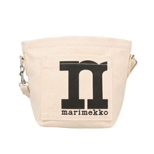 マリメッコ ショルダーバッグ レディース MINI CROSSBODY ホワイト marimekko 91980 100 COTTON